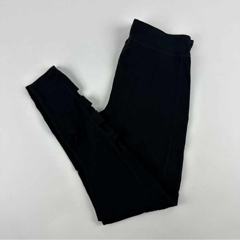 Rainbeau Leggings Womens Small Black Vented Sides